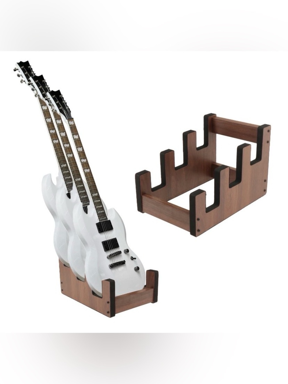 New Guitar Stand 3 Guitars Display Rack Guitar Rack